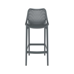 75cm Bar Stool in Dark Grey