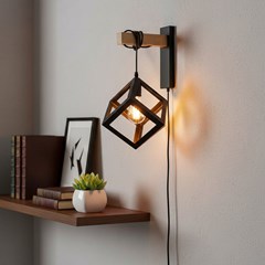 Wall Light LED 15W E27 - Black