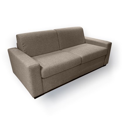 3-Seater Sofa Bed Mod Light Brown