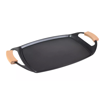 Aluminum Oval Grill Pan 34x28cm