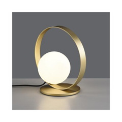 Halo Table Lamp – Gold & Opal