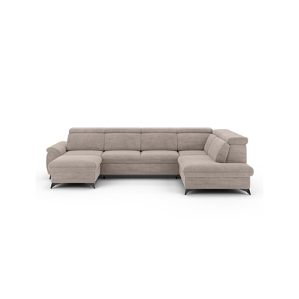 Corner Sofa XL Left - Dark Beige