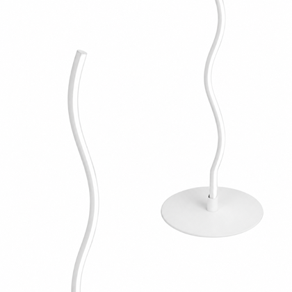 LED Floor Lamp Wave 18W 3000K - White