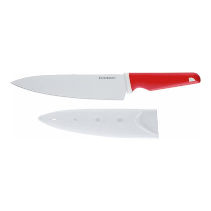 Silverstone Chef Knife 20cm Red