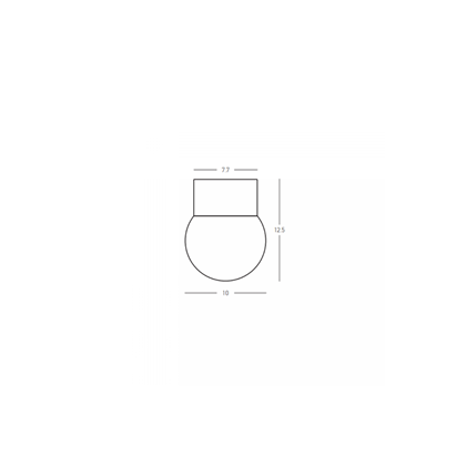 Ceiling LED Light 6W – Sandy White