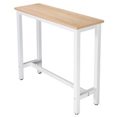 Bar Table - Light Oak & White