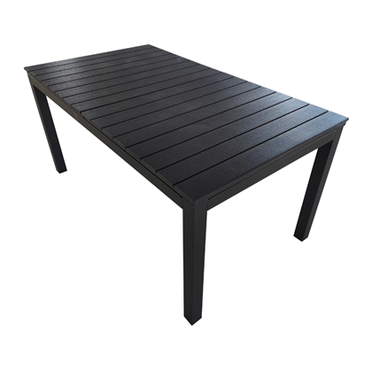 Dining Table Ext 160-210X90x76cm Aluminium