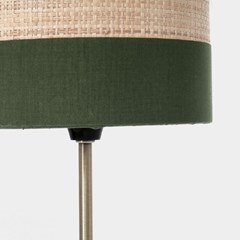 Table Lamp - Green & Gold