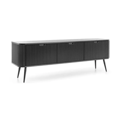 TV Unit 3 Drawers – Black