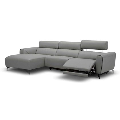Sofa 3-Seater Recliner Sofa 3 with CHL Left - Grey
