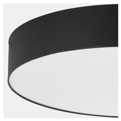 Rondo Black Ceiling Lam