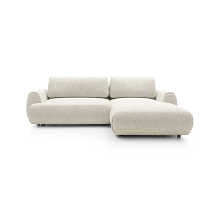 Corner Sofa Bed with Chaise Right 270cm – Taupe