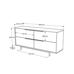 Sideboard Light Oak