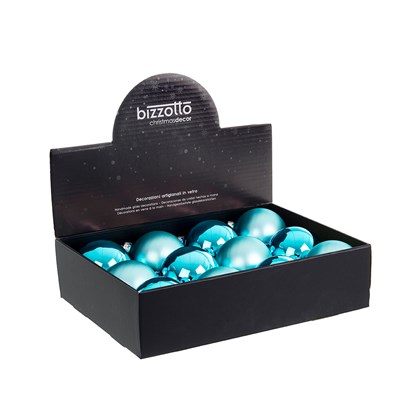 Light Blue Ball D80 Set of 12