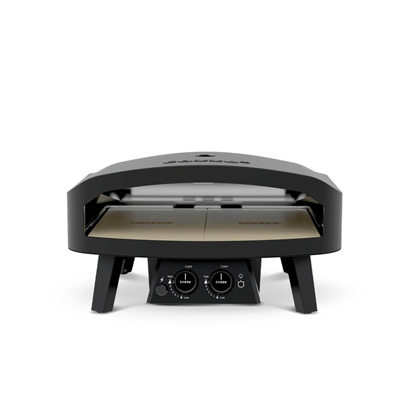 Gas Pizza Oven Black 24 Inch