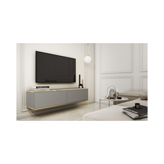 TV Unit MDF Wall Mounting - Grey