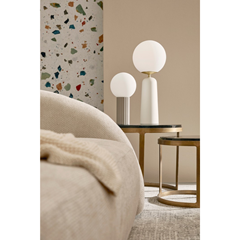 Grey Table Lamp H30