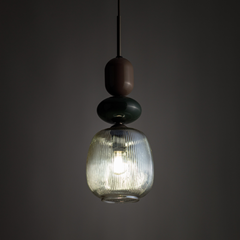 Zen New Brown Botti Cognac Hanging Lamp4