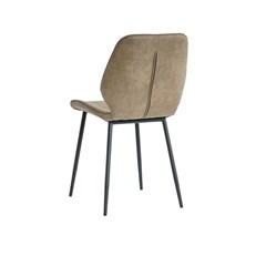 Dining Chair Microfiber Brown