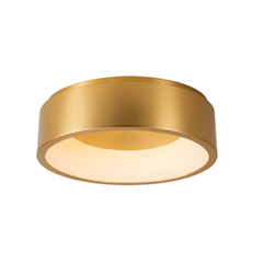 Ceiling Lamp – Aluminium & PC Gold