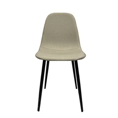 Dining Chair Custom Grey Polyster