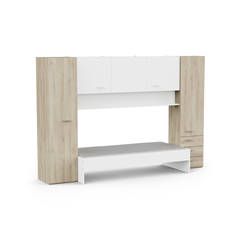 Bed Bridge – Kronberg Oak & Matt White