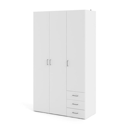 Space Wardrobe with 3 doors &  3 drawers