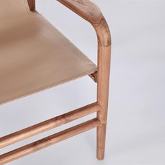 Lounge Armchair Caroline Taupe