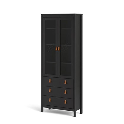 Madrid China Cabinet Matt Black