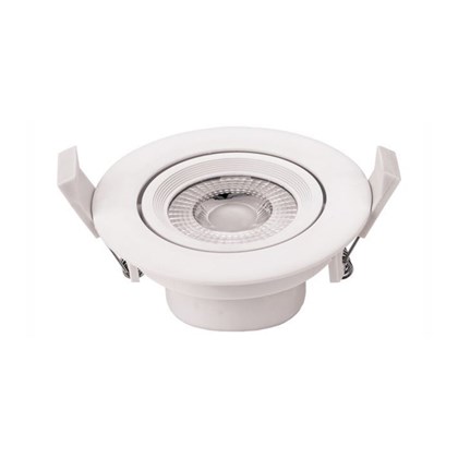 LED COB Downlight Rotatable Round 525LM 110-240V 2700K