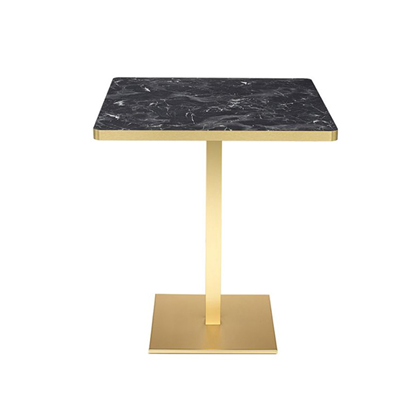 Table Top 60X60 Black Marble