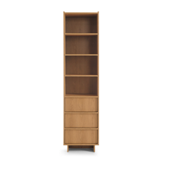Carmel Oak Tall Bookcase
