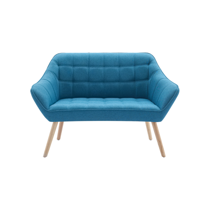 Sofa 2Seater – Soft Touch Velvet  Blue