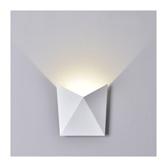 Wall Light 5w Led White Body 3000k Ip65