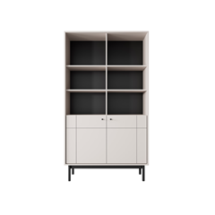 Bookshelf 2 Doors – Cashmere