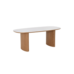 Dining Table 200x90x76 – MDF & Walnut Veneer