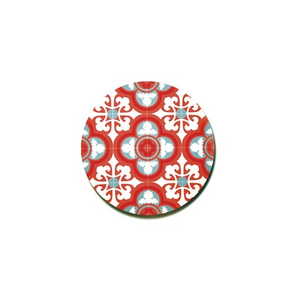 Set of 4 Malta Tile Coasters Pattern no.5