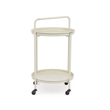 Cream Twin Trolley W-Tray