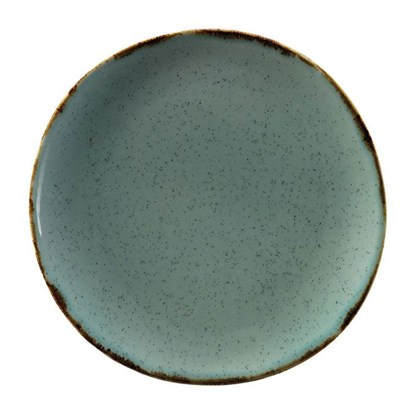 Plate 29cm Split Porcelain Blue