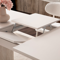 Dining Table 160-200 – Sand Beige