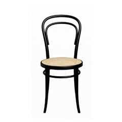 wooden chair - Black