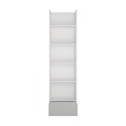 Bookcase 1S White Alpin - Billbergia