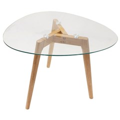 Nesting 2 Table – Transparent Beige