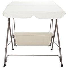 Outdoor Swing Chair Soria White