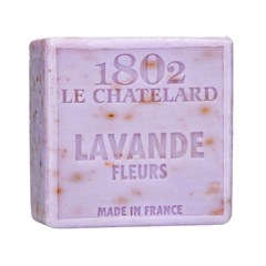 Square Soap Lavender Flowers 100 gr
