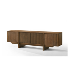Walnut Veneer TV Cabinet