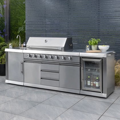 Outdoor Kitchen BBQ Stainless Steel
