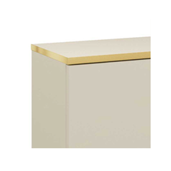 Dressing Table – Beige & Gold