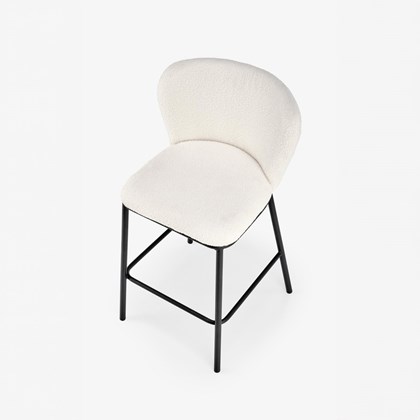 Bar Stool Cream & White