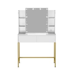 Vanity Table White 90X45x136cm